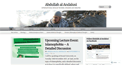 Desktop Screenshot of abdullahalandalusi.com